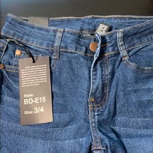 BOB jeans Blue- SZ: 3/4 JR -New